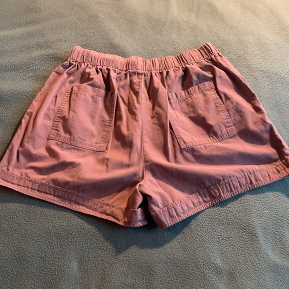 BTFBM brown shorts. Elastic & drawstring waistband. Front & back pockets. Size L - Picture 9 of 13